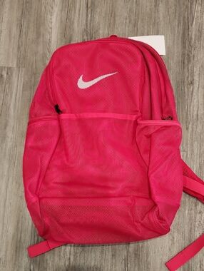 Nike Pink Mesh Backpack - Women's Sport Backpack